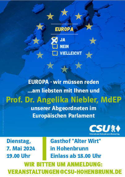 CSU-Europagespräch