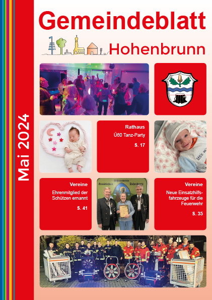 Cover Gemeindeblatt Mai 2024