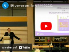 Screenshot Bürgerversammlung 2022